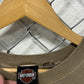 Vintage Harley Davidson Ketchikan Alaska Biker Graphic Brown Tee Size Large
