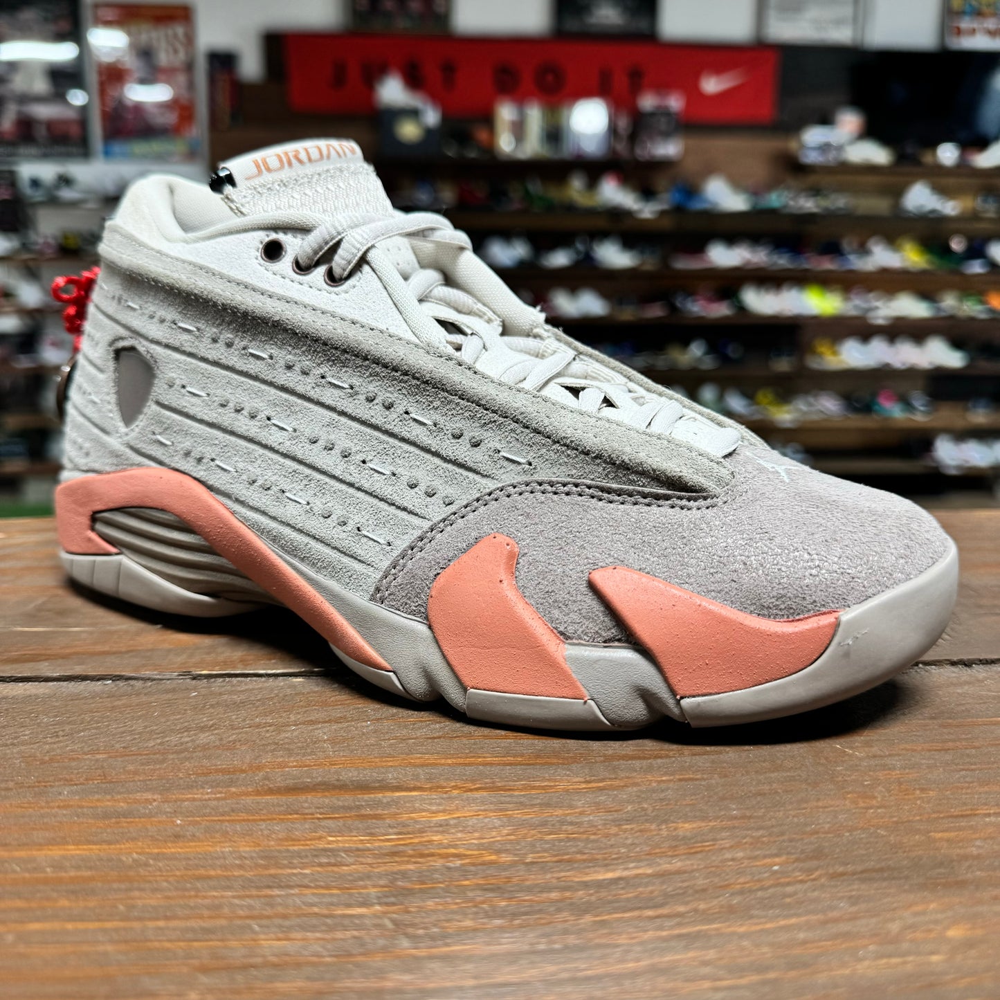 Jordan 14 Low 'CLOT Terracotta' Size 5.5