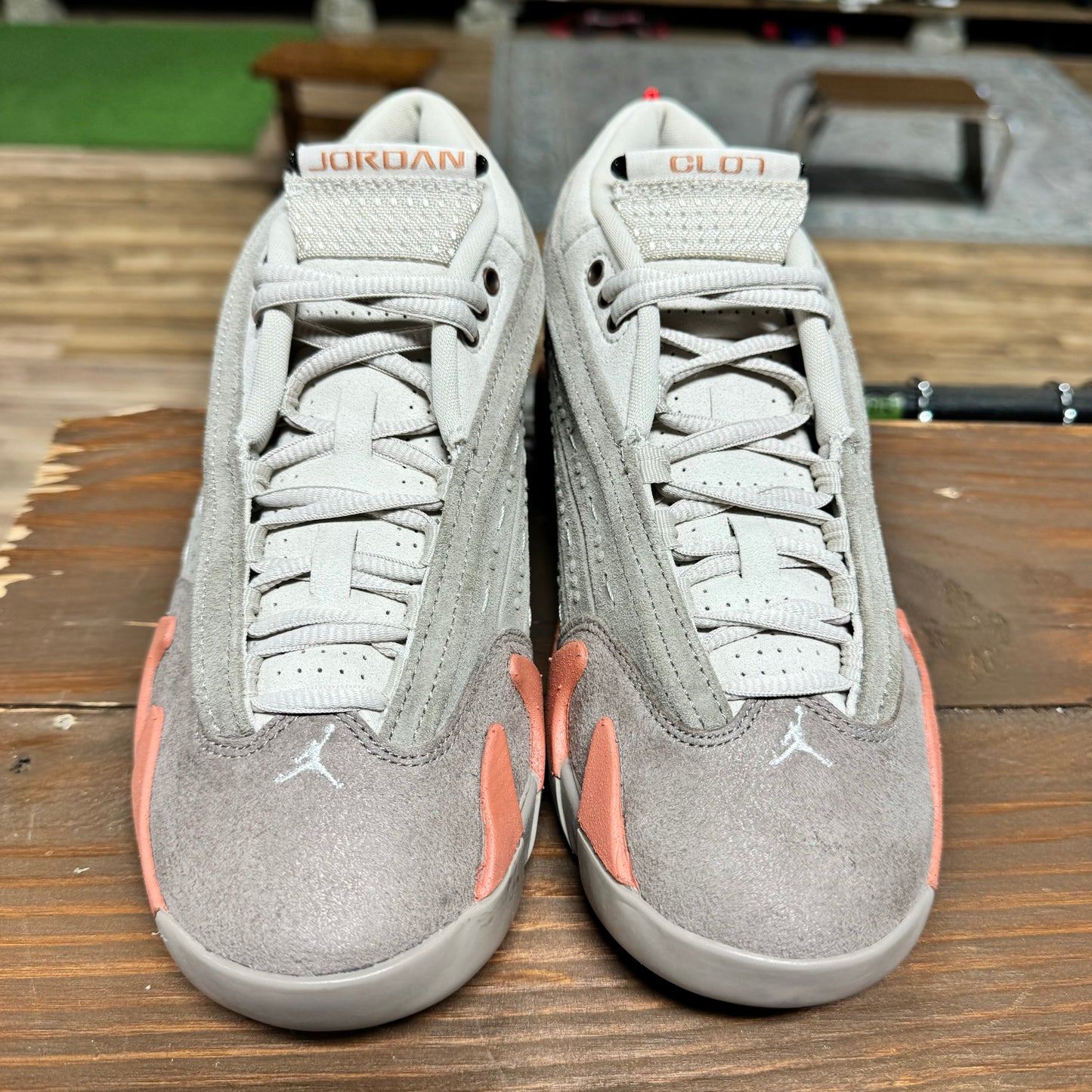 Jordan 14 Low 'CLOT Terracotta' Size 5.5