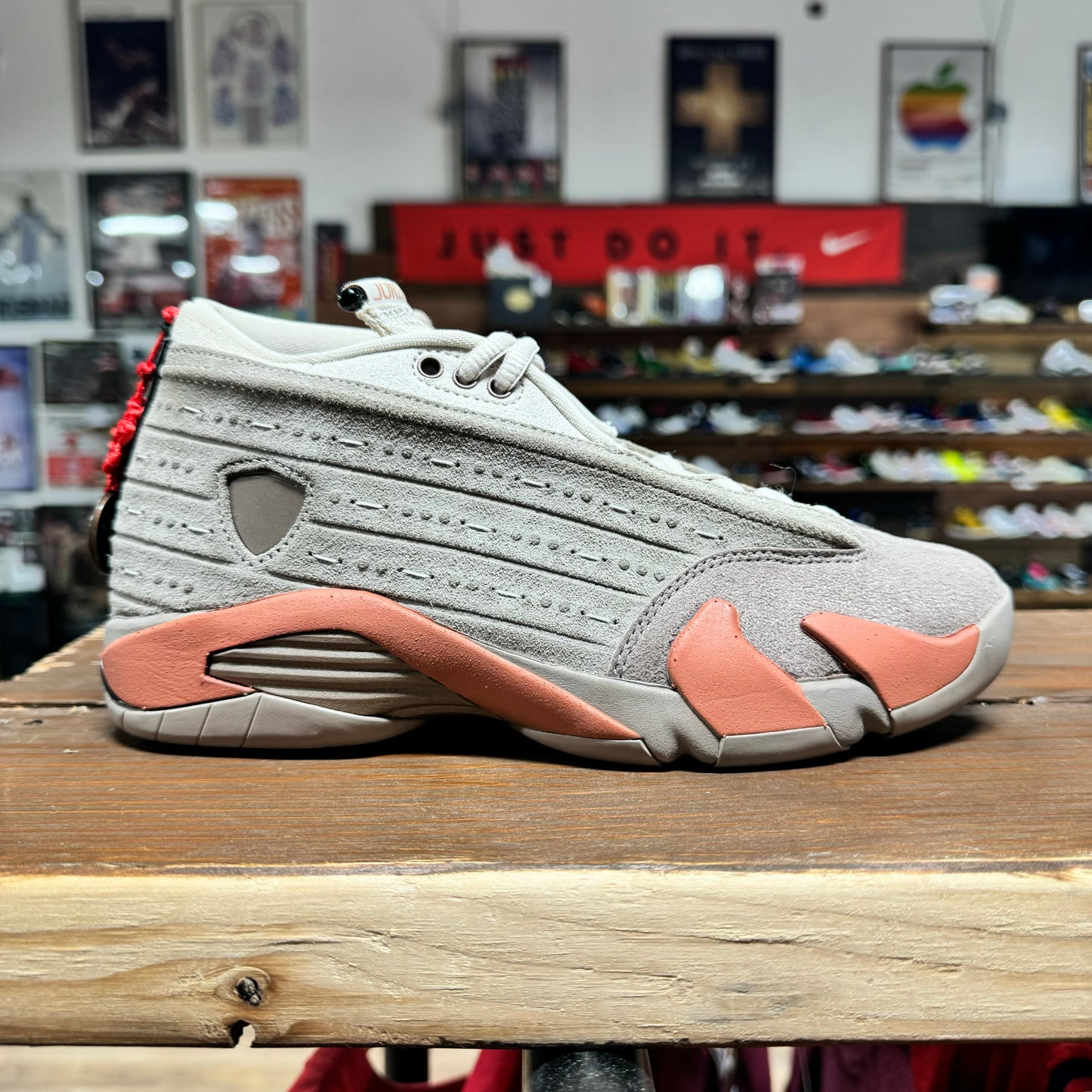 Jordan 14 Low 'CLOT Terracotta' Size 5.5