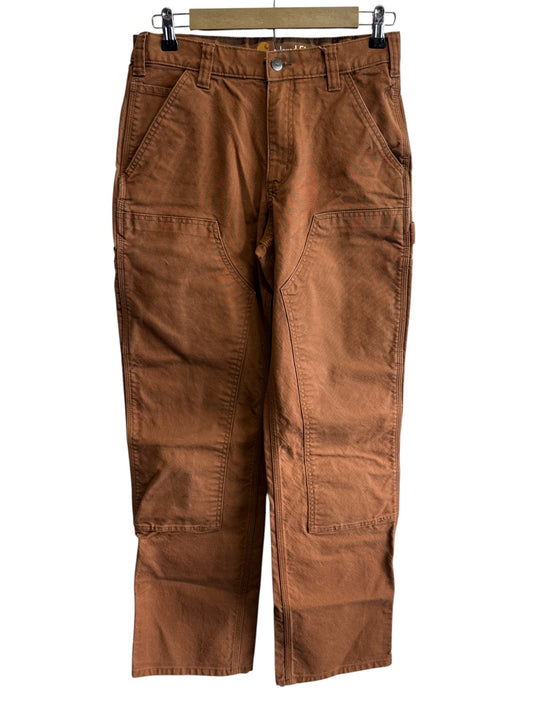 Carhartt Brown Double Knee Carpenter Pants Size 30x32