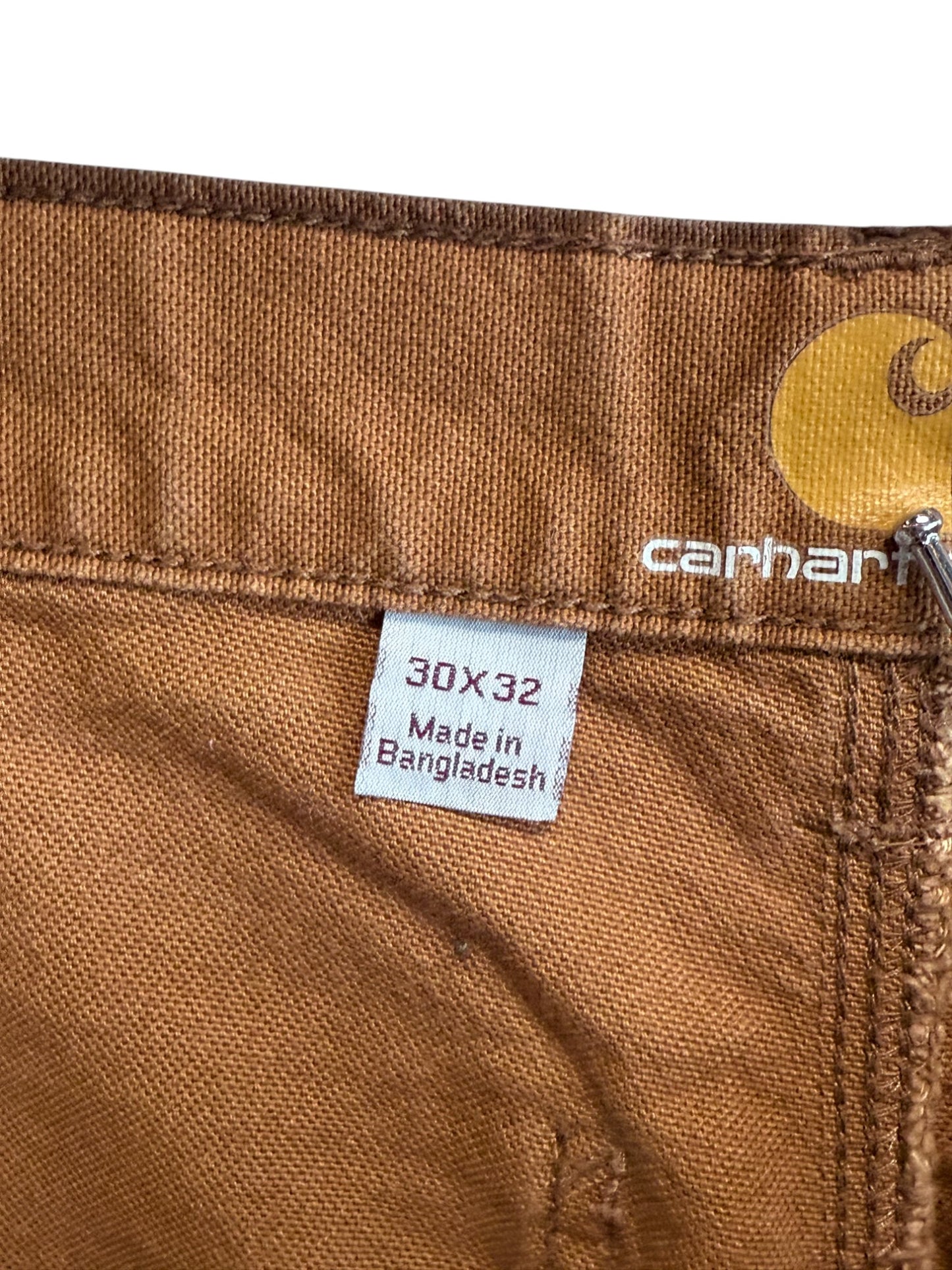 Carhartt Brown Double Knee Carpenter Pants Size 30x32