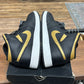 Jordan 1 Mid 'Black Metallic Gold' Size 7Y