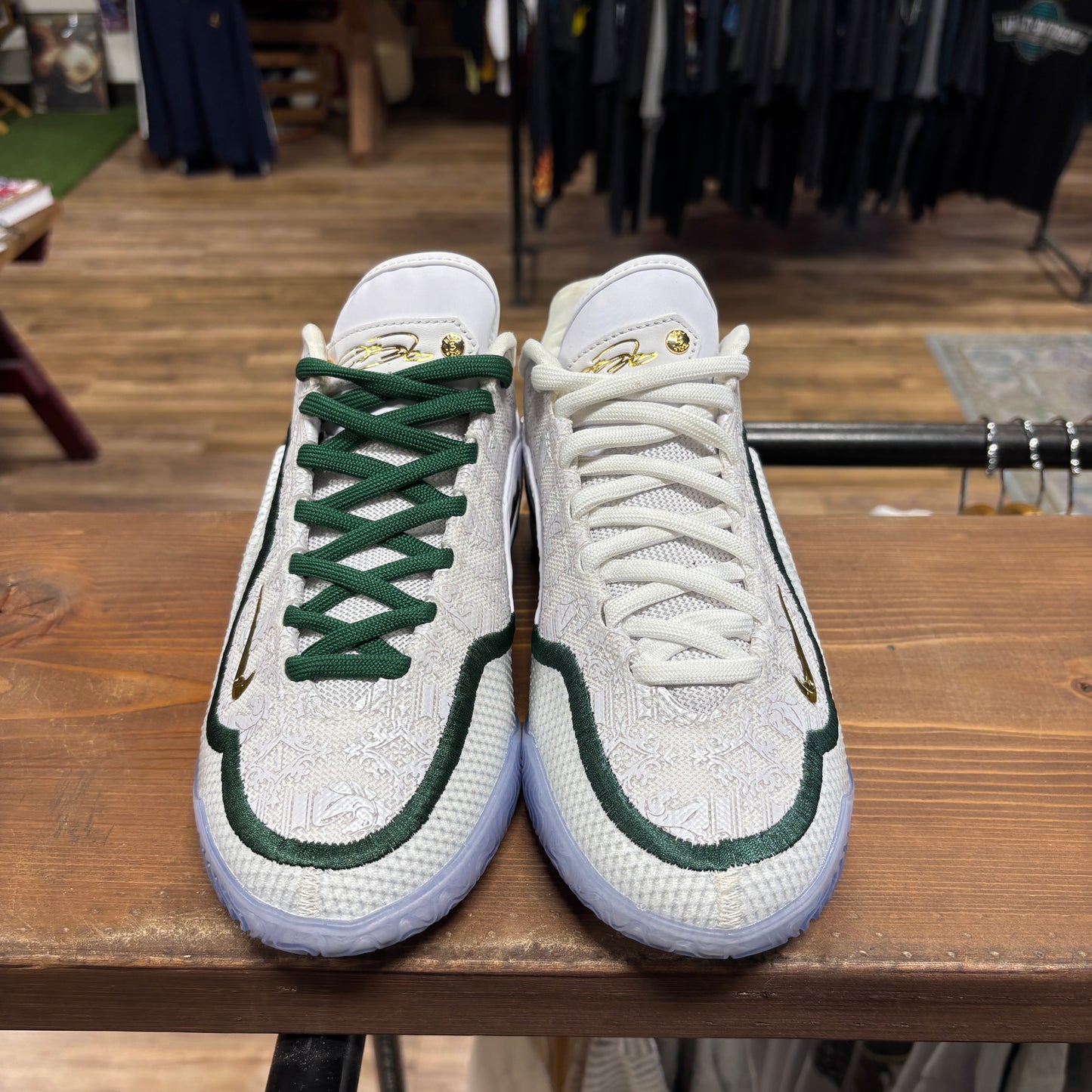 Nike Lebron 23 'White Green' Size 4.5Y