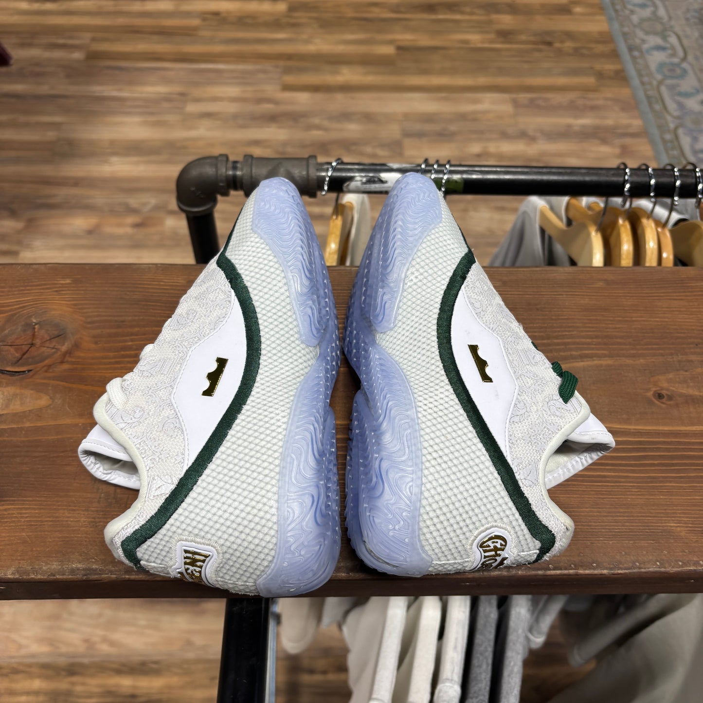 Nike Lebron 23 'White Green' Size 4.5Y