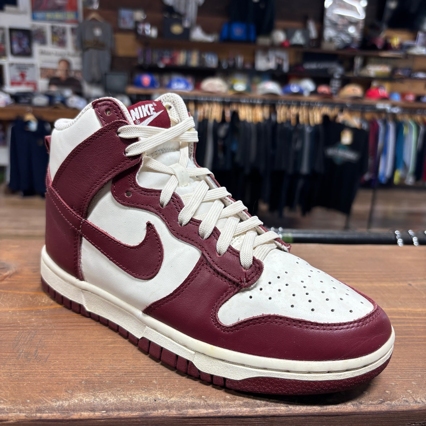 Nike Dunk High 'Sail Team Red' Size 5.5W
