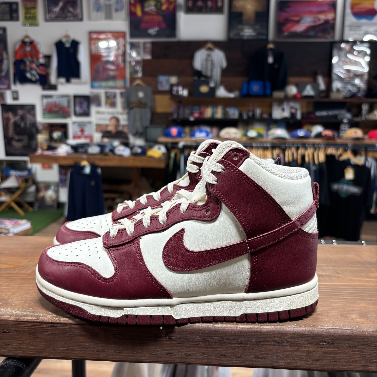 Nike Dunk High 'Sail Team Red' Size 5.5W