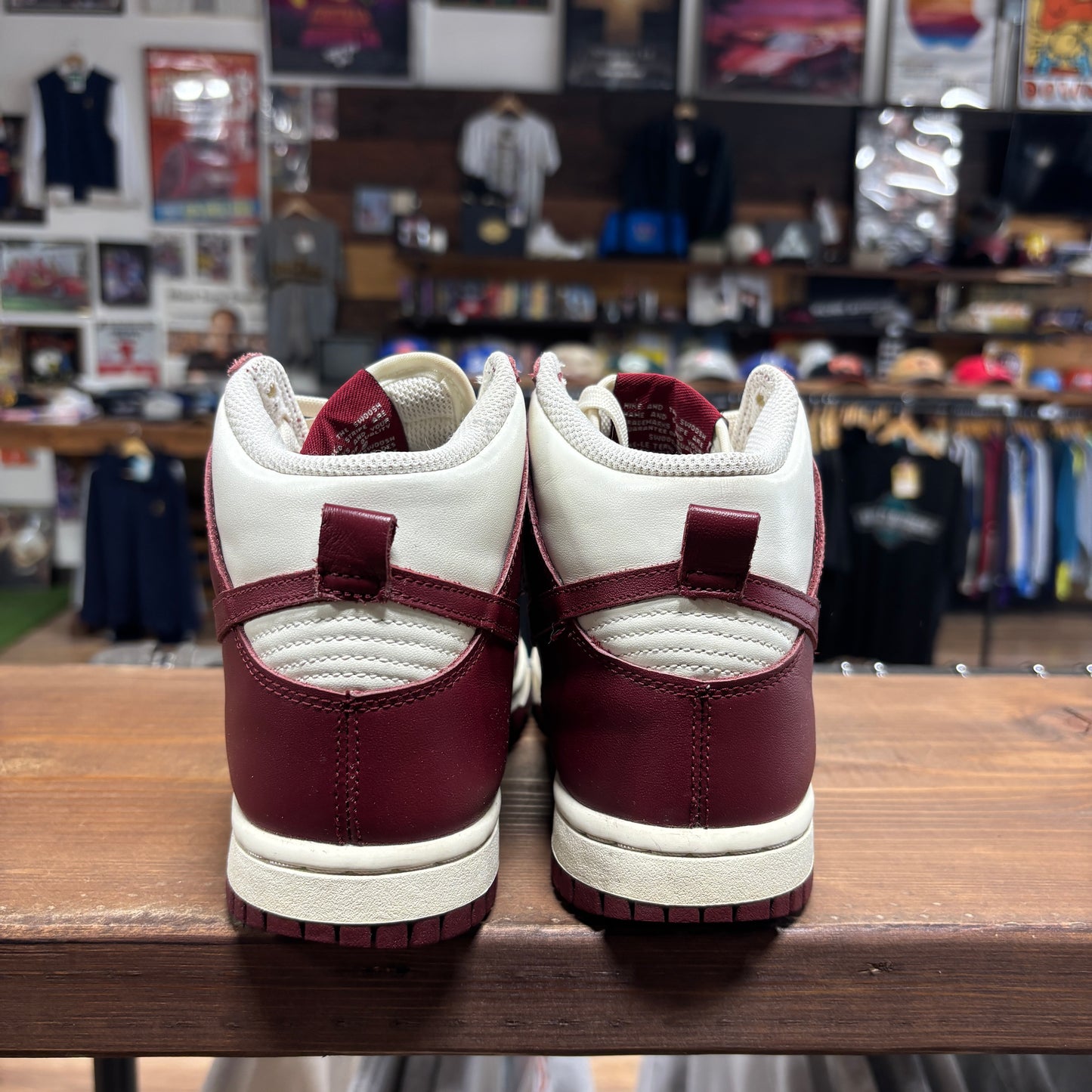 Nike Dunk High 'Sail Team Red' Size 5.5W