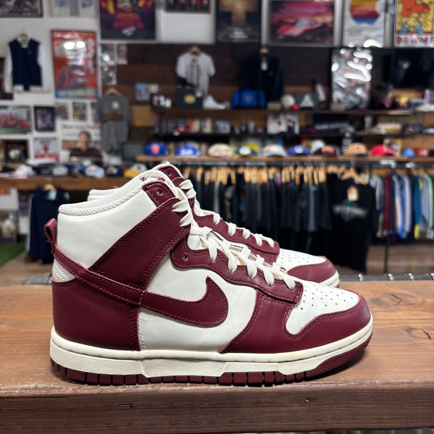 Nike Dunk High 'Sail Team Red' Size 5.5W