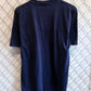 Vintage 90's Navy Blue Patriot Football Graphic Tee Size Large