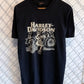 Vintage Harley Davidson Michigan Biker Babe Graphic Tee Size Large