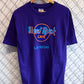 Vintage Hard Rock Cafe Las Vegas Purple Tee Size Large