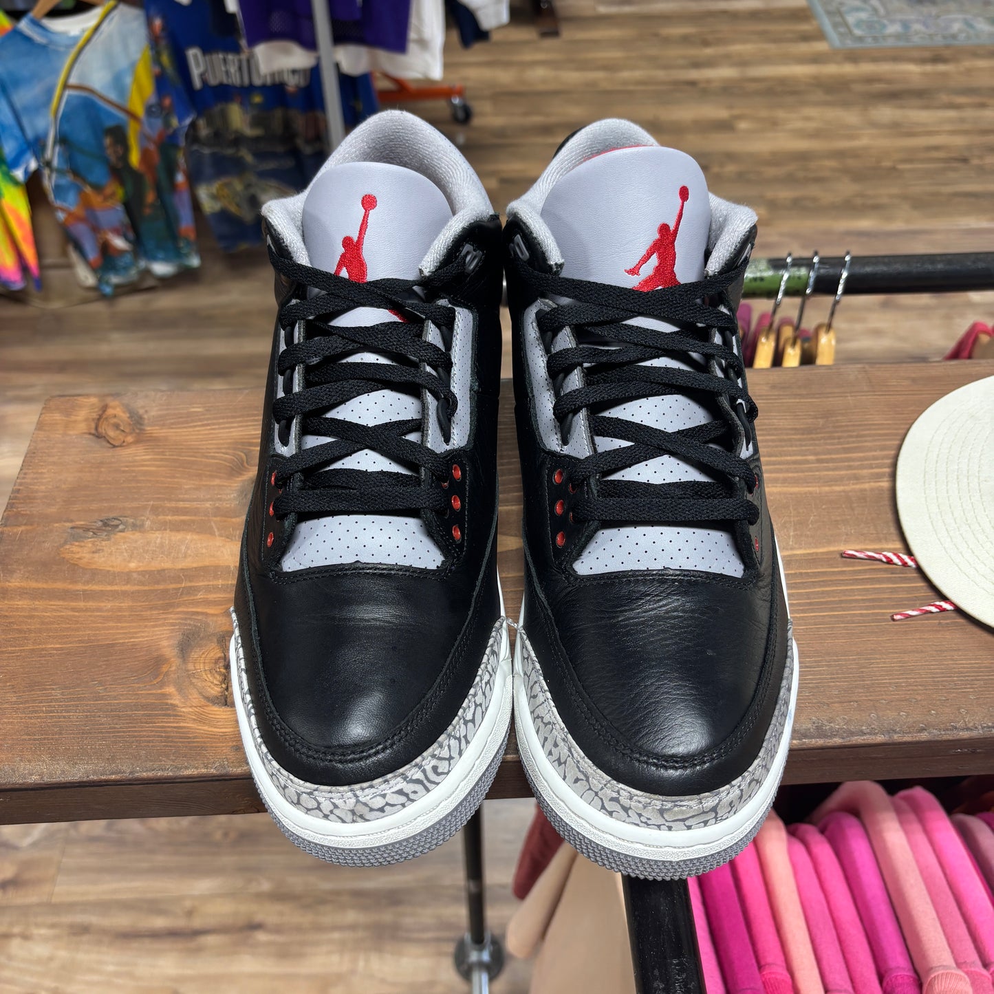 Jordan 3 'Black Cement (2024)' Size 13