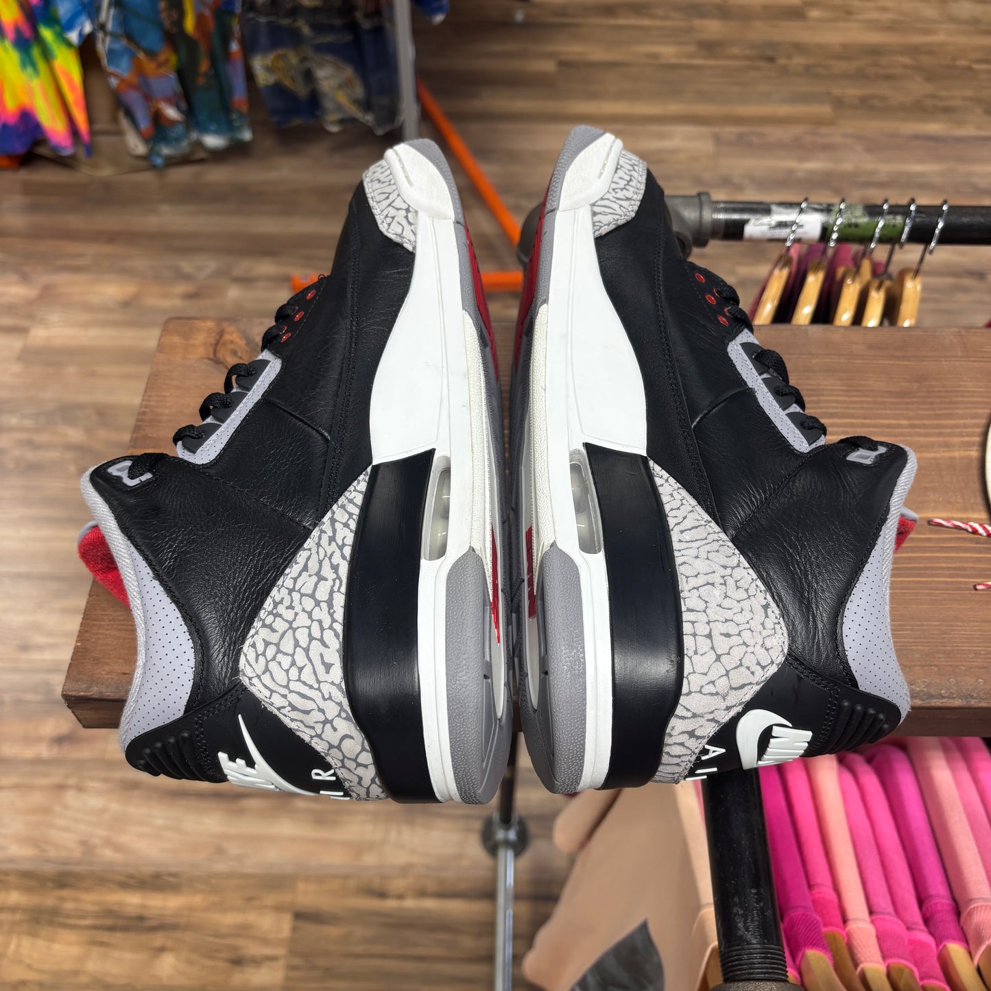 Jordan 3 'Black Cement (2024)' Size 13