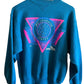 Vintage 80's Jiminy Peak Ski Learning Center Sweater Size Medium