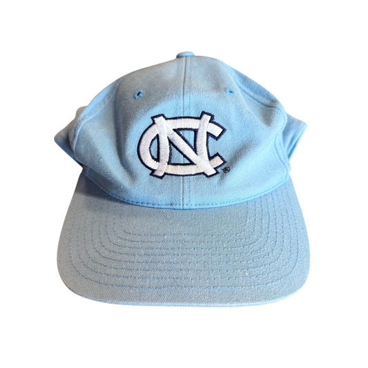 Vintage 90's UNC Tar Heels Logo Fitted Hat Size 7 1/4