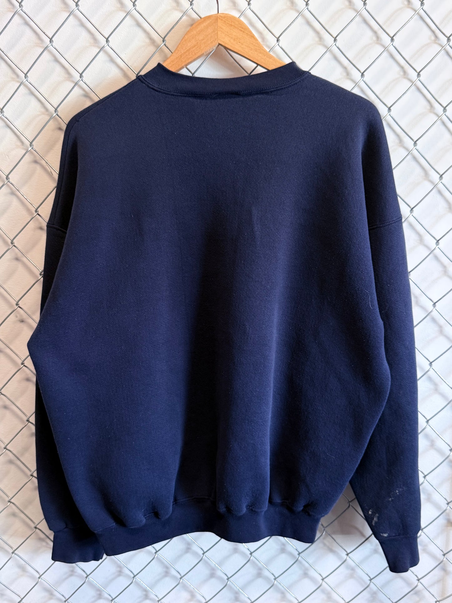Vintage 90's Penn State Nittany Lions Collegiate Navy Blue Sweater Size XL