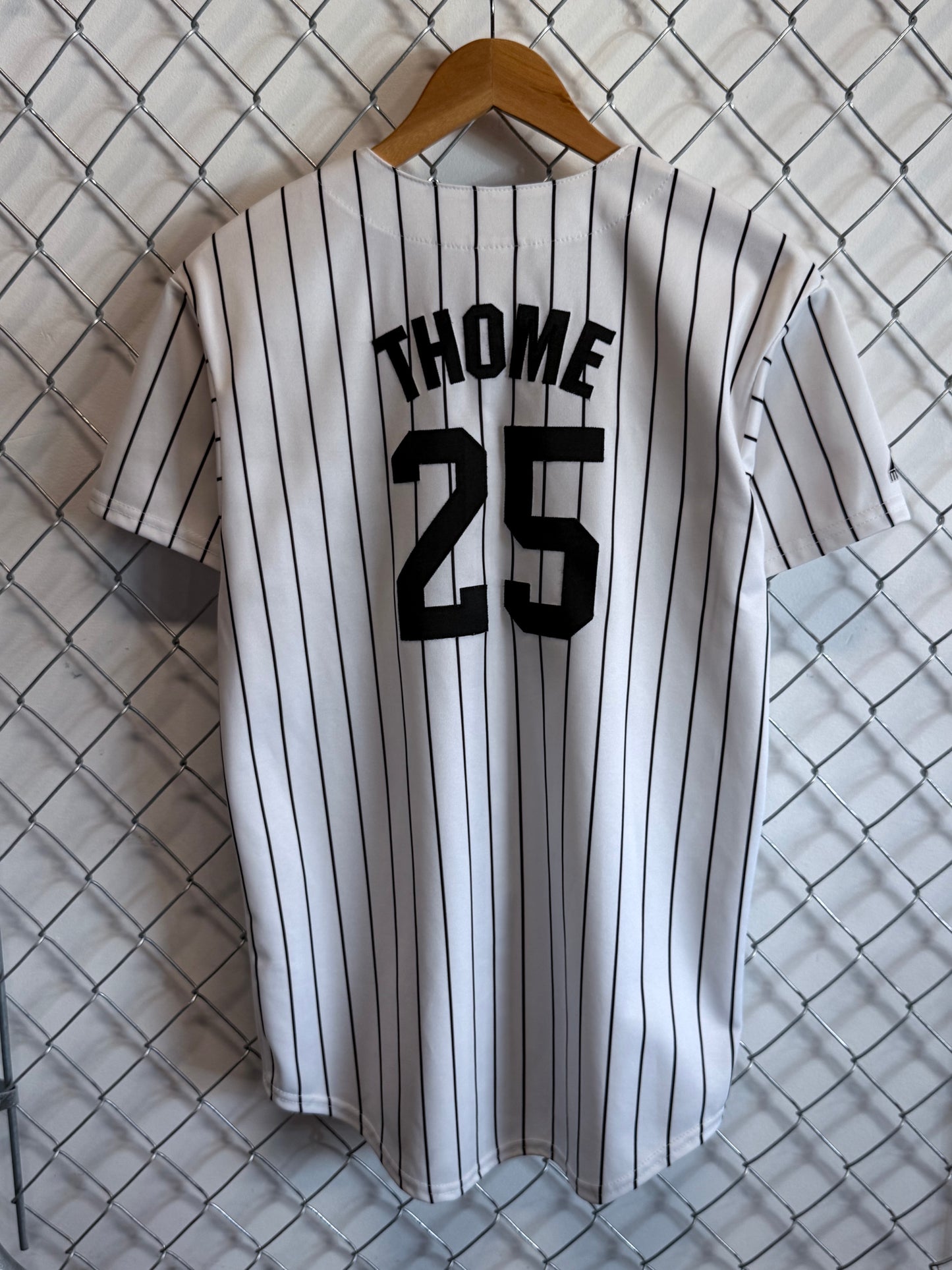 Vintage Chicago White Sox Jim Thome #25 Baseball Majestic Jersey Size Large