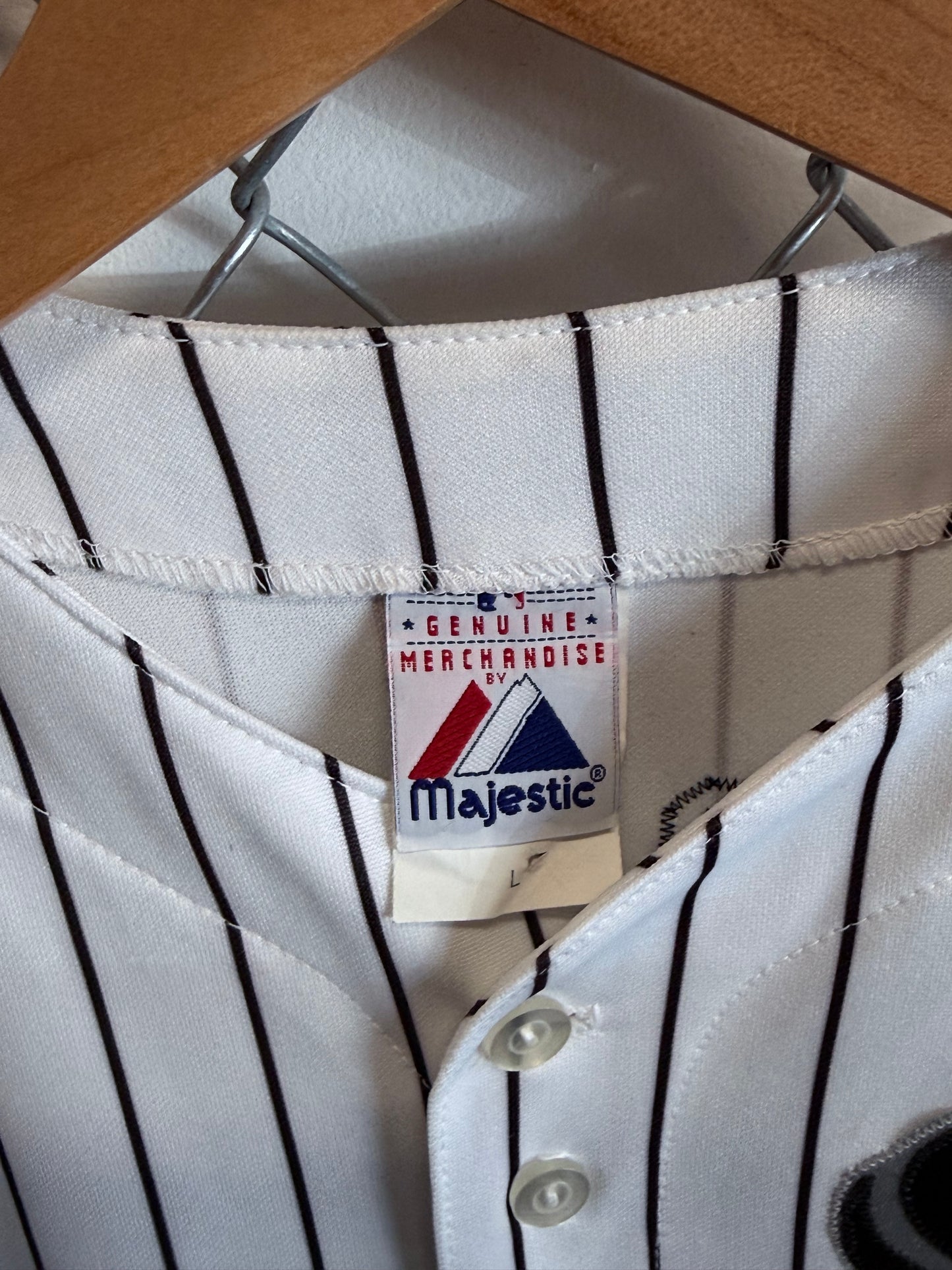 Vintage Chicago White Sox Joe Crede #24 Baseball Majestic Jersey Size Large