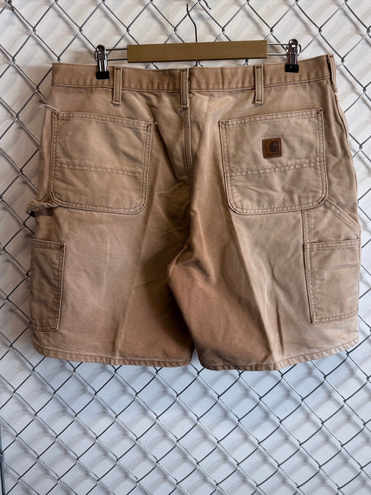 Carhartt Brown Carpenter Shorts Size 38