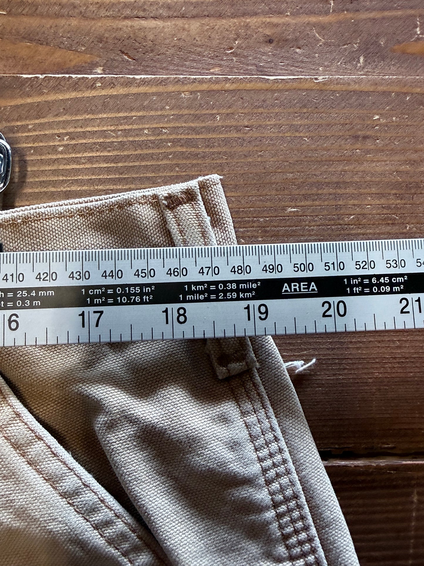Carhartt Brown Carpenter Shorts Size 38