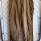Carhartt Brown Flannel Lined Carpenter Pants Size 38x33
