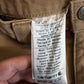 Carhartt Brown Flannel Lined Carpenter Pants Size 38x33