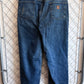 Carhartt Flannel Lined Denim Carpenter Jeans Size 38x32