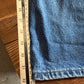 Carhartt Flannel Lined Denim Carpenter Jeans Size 38x32