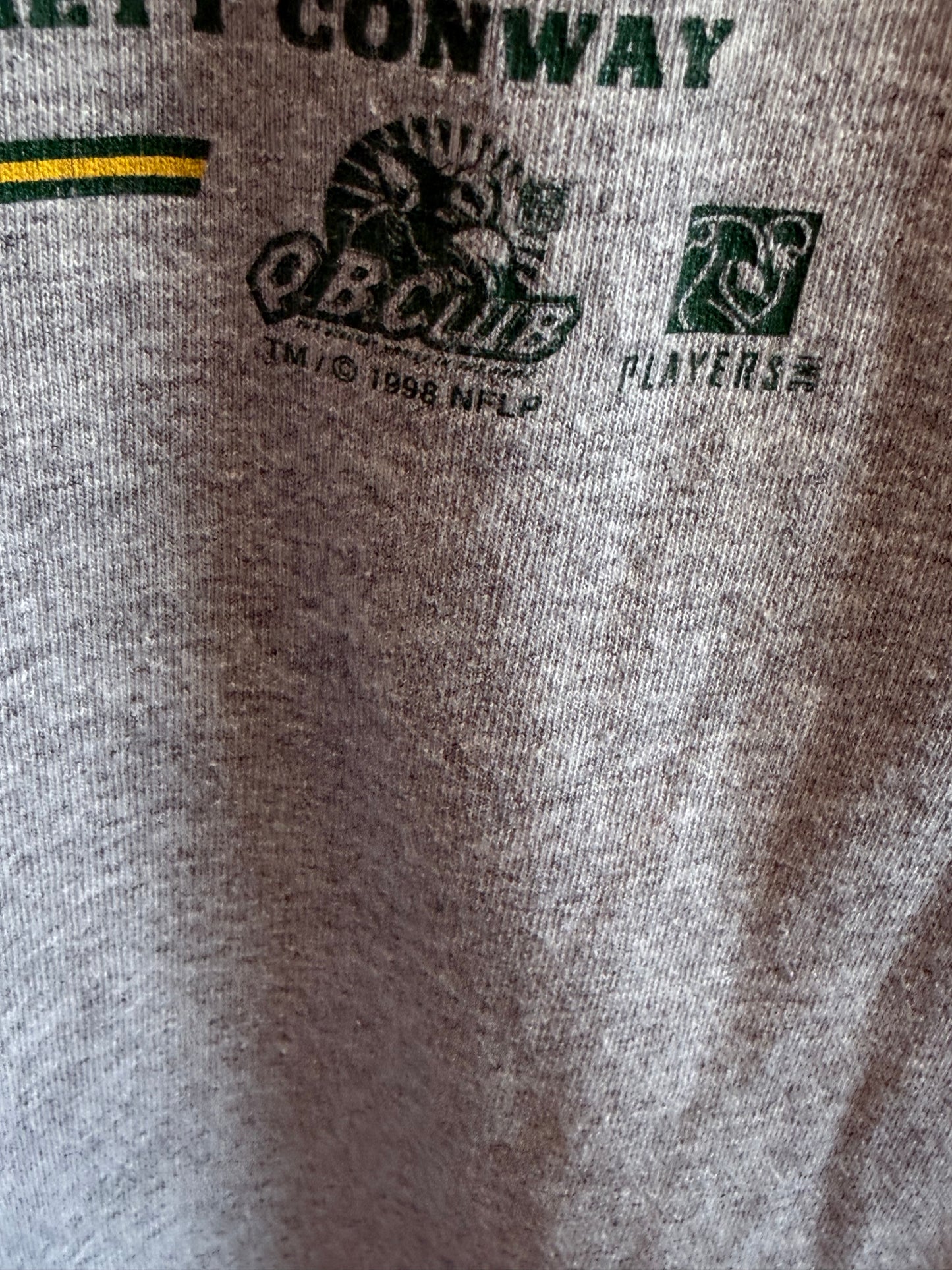 Vintage 1997 Green Bay Packers NFC Champions NFL Graphic Tee Size Large