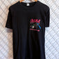 Vintage 90's Be Afraid Scared Stiff Skiing Cartoon Graphic Tee Size Large