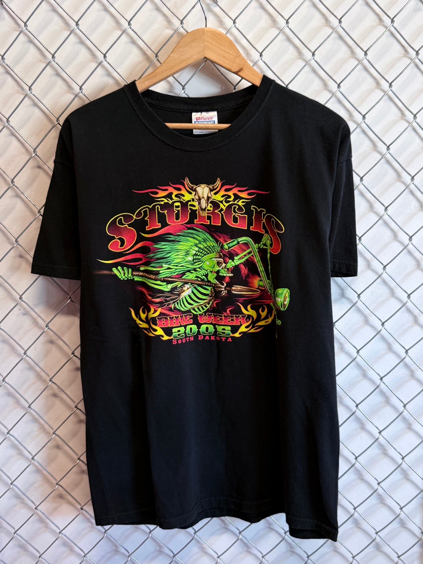 Y2K Sturgis South Dakota Harley Bike Week Harley Tee Size Large