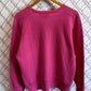 Vintage Polo Ralph Lauren Pink Wool V Neck Sweater Size Medium
