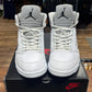 Jordan 5 'White Metallic' Size 13