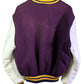 Vintage DeLong Purple Gold Varsity Letterman Jacket Size 44 (M/L)