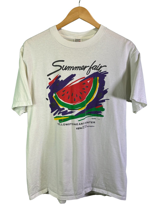 Vintage 90's Summerfair Yellowstone Art Tee Size Large