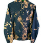 Vintage 00's Champion Reverse Weave Bleach Dyed Hoodie Size Small