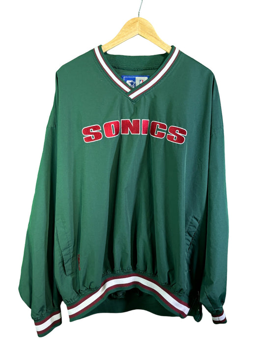 Vintage 90's Starter Seattle Supersonics Windbreaker Size XXL