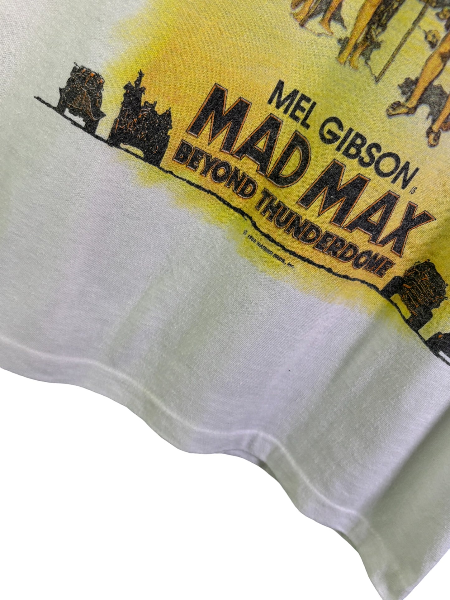 Vintage 1985 Mad Max Beyond Thunderdome Movie Promo Tee Size Small