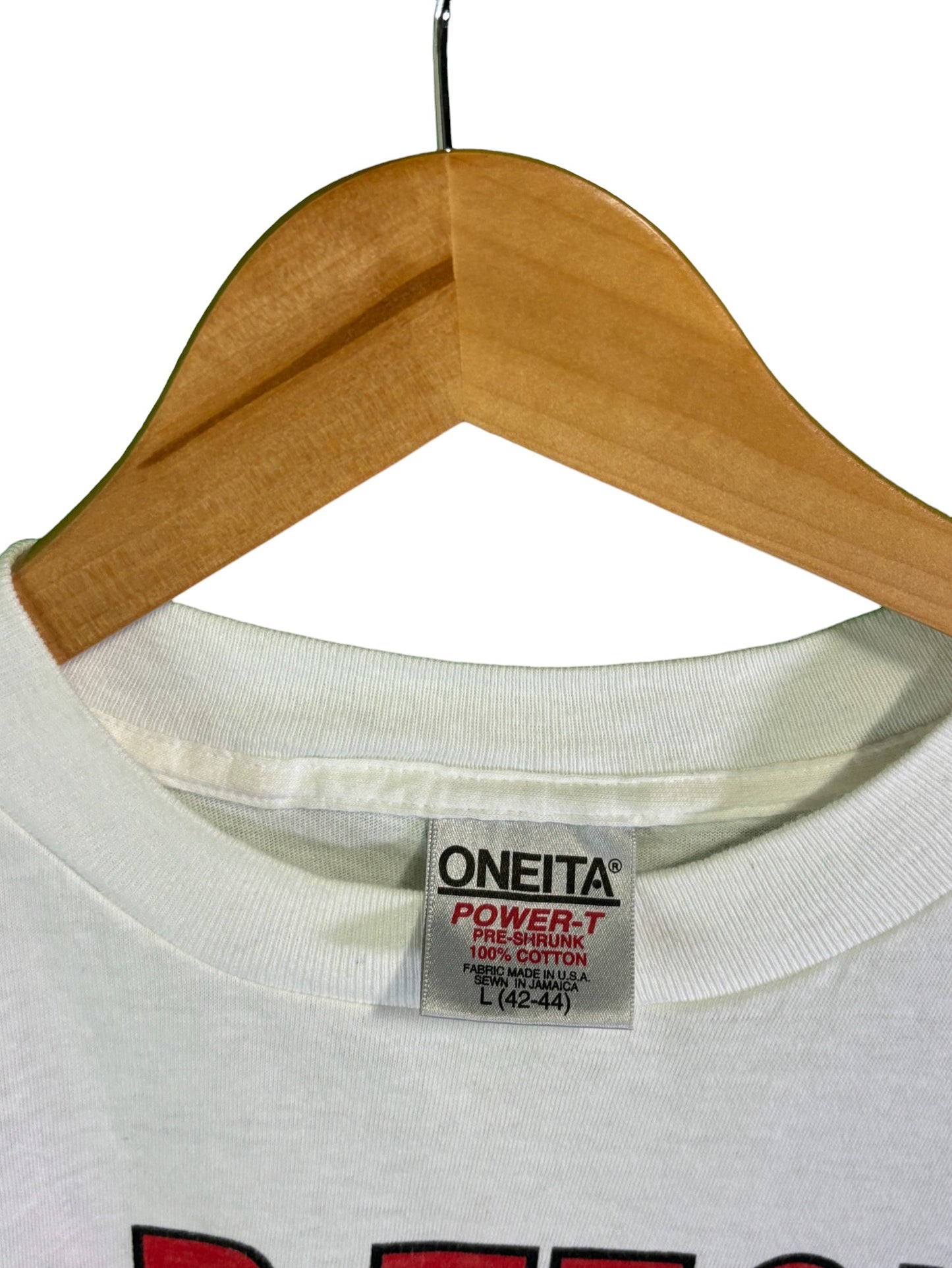 Vintage 90's Oneita Lab Tech Graphic Tee Size Large