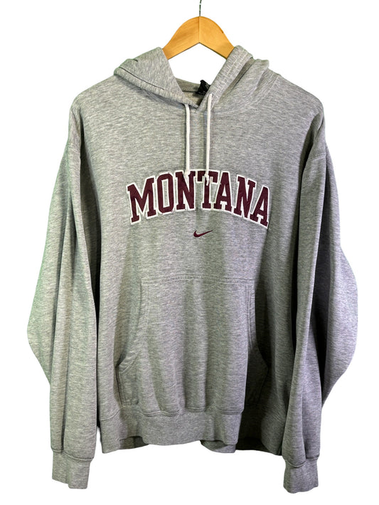 Vintage 00's Nike University of Montana Grizzlies Hoodie Size Large