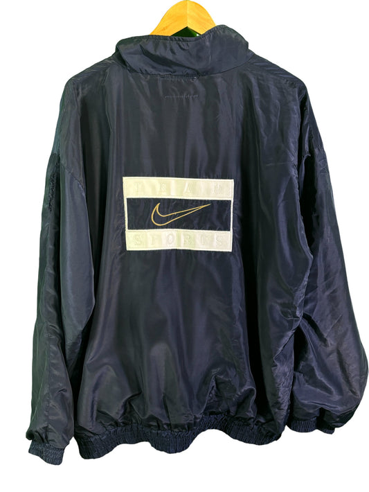 Vintage 90's Nike Bootleg Team Sports Windbreaker Jacket Size XL