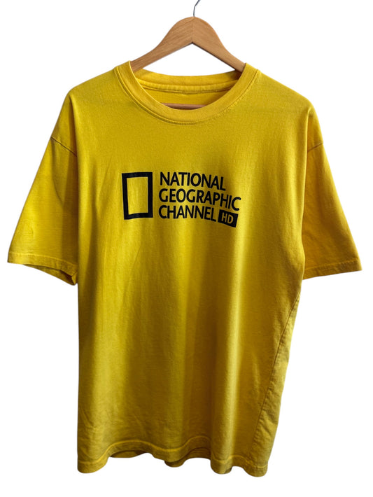 Vintage National Geographic Channel Graphic Tee Size XL