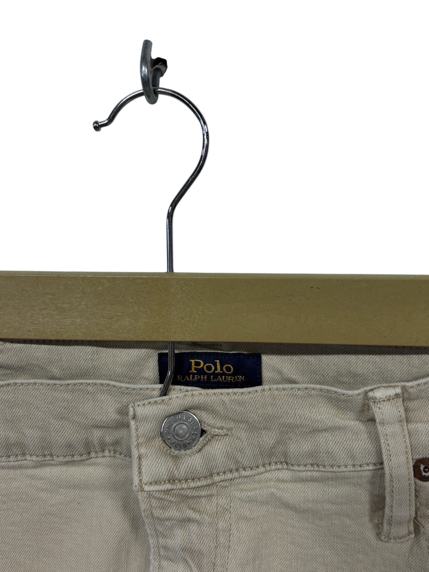 Polo Ralph Lauren Khaki Straight Leg Jeans Size 35x30