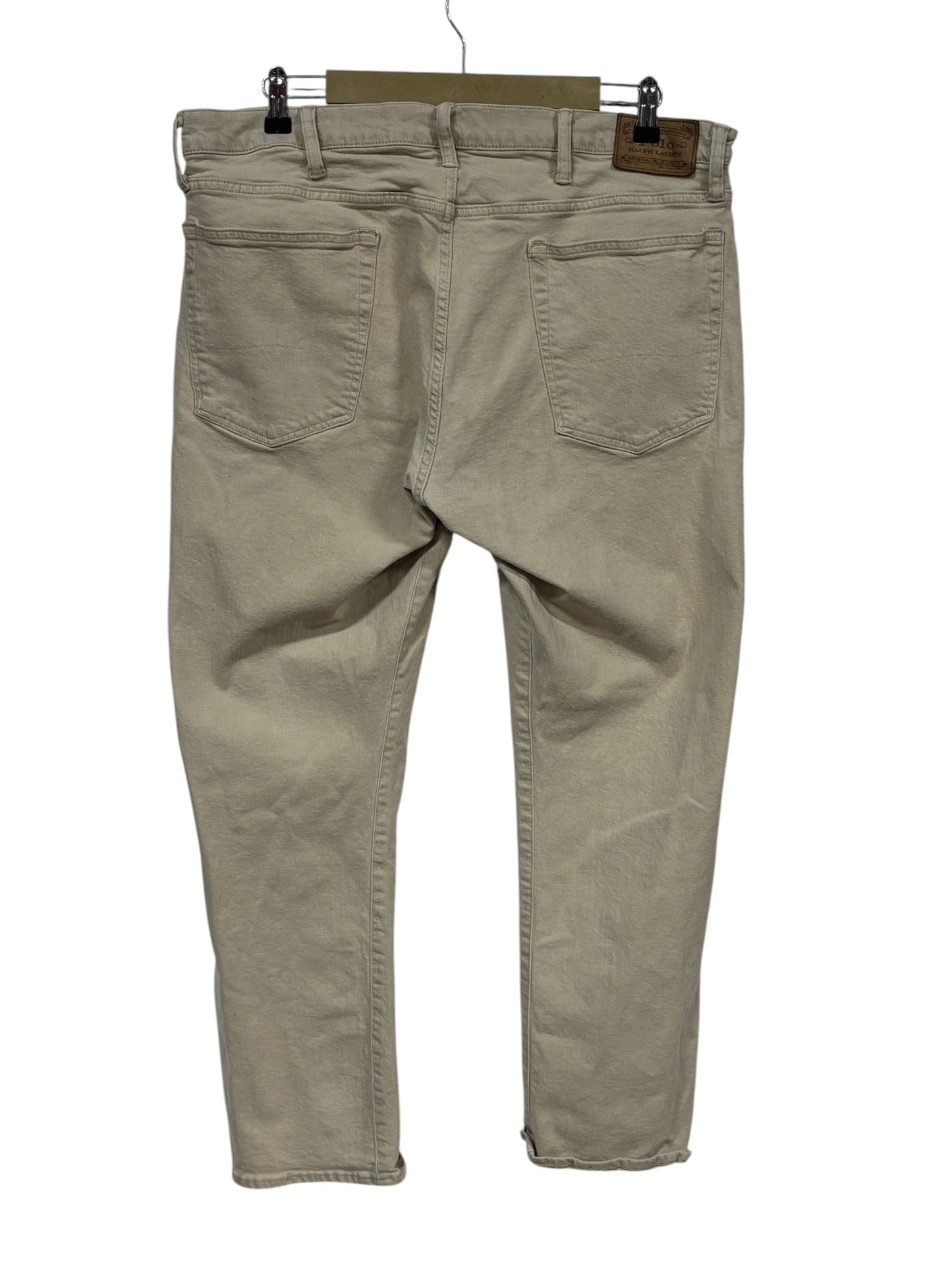 Polo Ralph Lauren Khaki Straight Leg Jeans Size 35x30