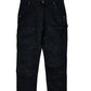 Vintage Carhartt Flannel Lined Black Double Knee Carpenter Pants Size 34x30
