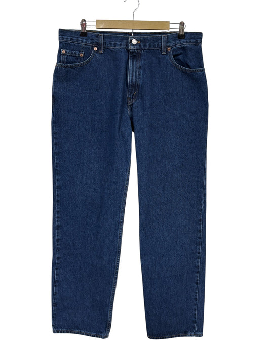 Vintage 90's Levi's Women's 555 Guys Fit Low Rise Denim Jeans Size 36x32