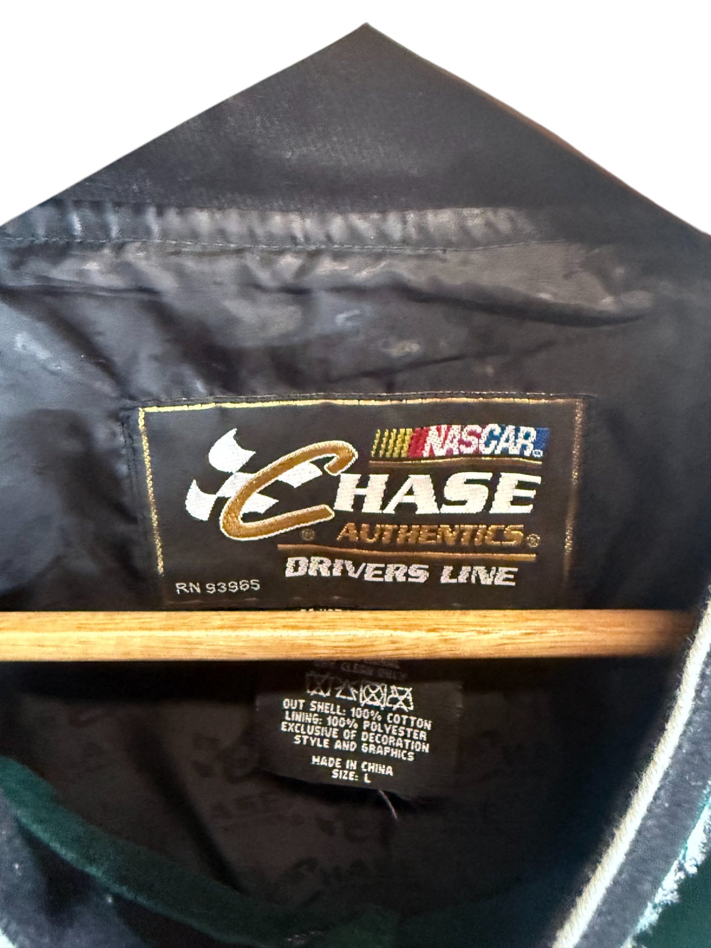 Chase Authentics Dale Earnhardt Jr AMP NASCAR Jacket Size Large