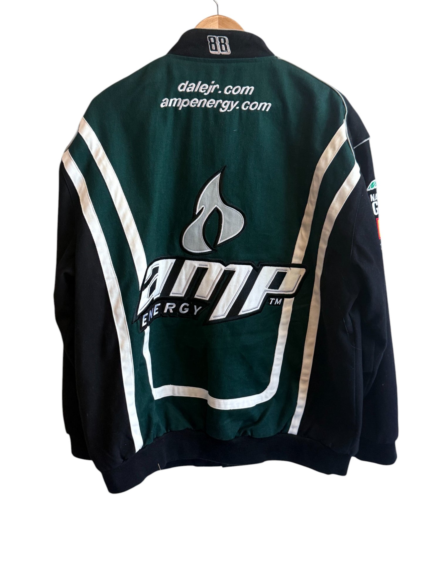 Chase Authentics Dale Earnhardt Jr AMP NASCAR Jacket Size Large