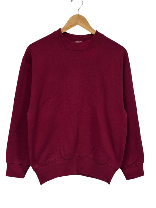 Vintage 90's BVD Red Blank Crewneck Sweater Size Medium